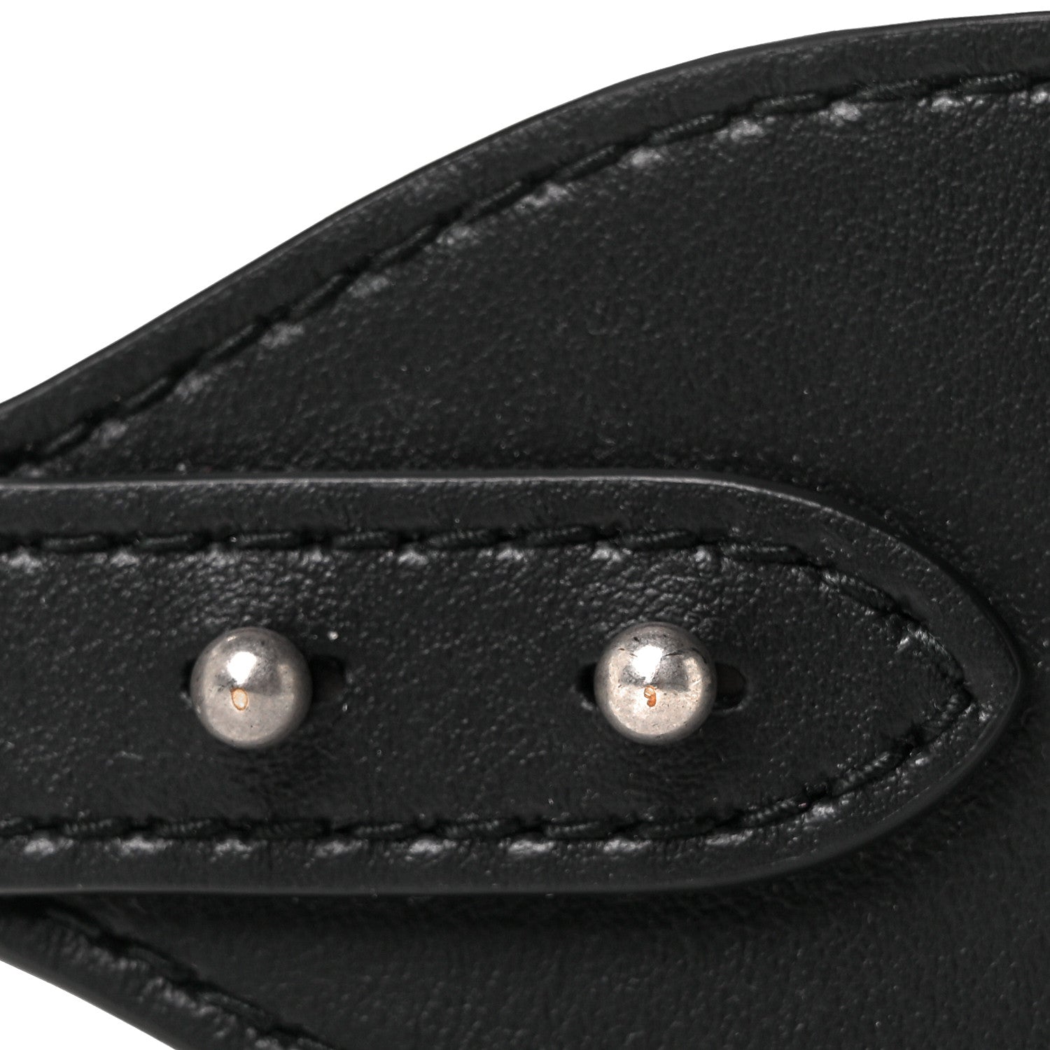 Christian Dior Canvas Embroidered Shoulder Strap Black White 8 of 9