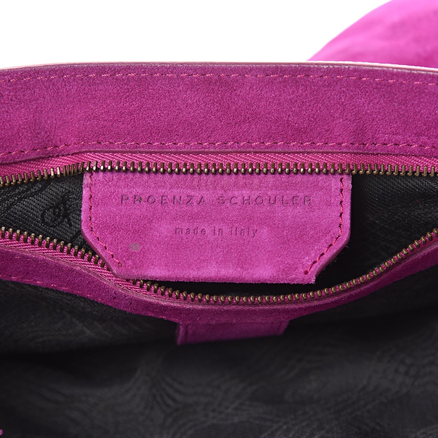 Suede Medium PS1 Satchel Grape