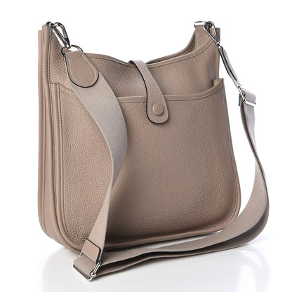 Hermes Taurillon Clemence Evelyne III PM Gris Tourterelle 3 of 38