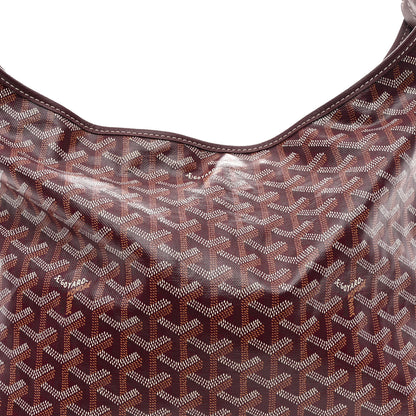 Goyard Goyardine Boheme Hobo Burgundy 10 of 12