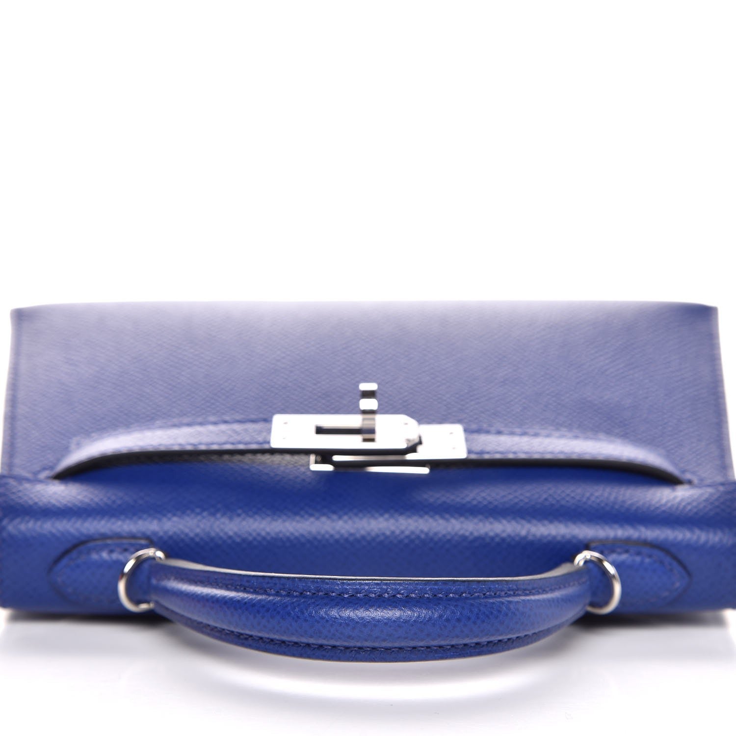 Hermes Epsom Mini Kelly Sellier 20 Bleu Electrique 24 of 35