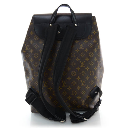 Louis Vuitton Monogram Macassar Palk Backpack 3 of 9