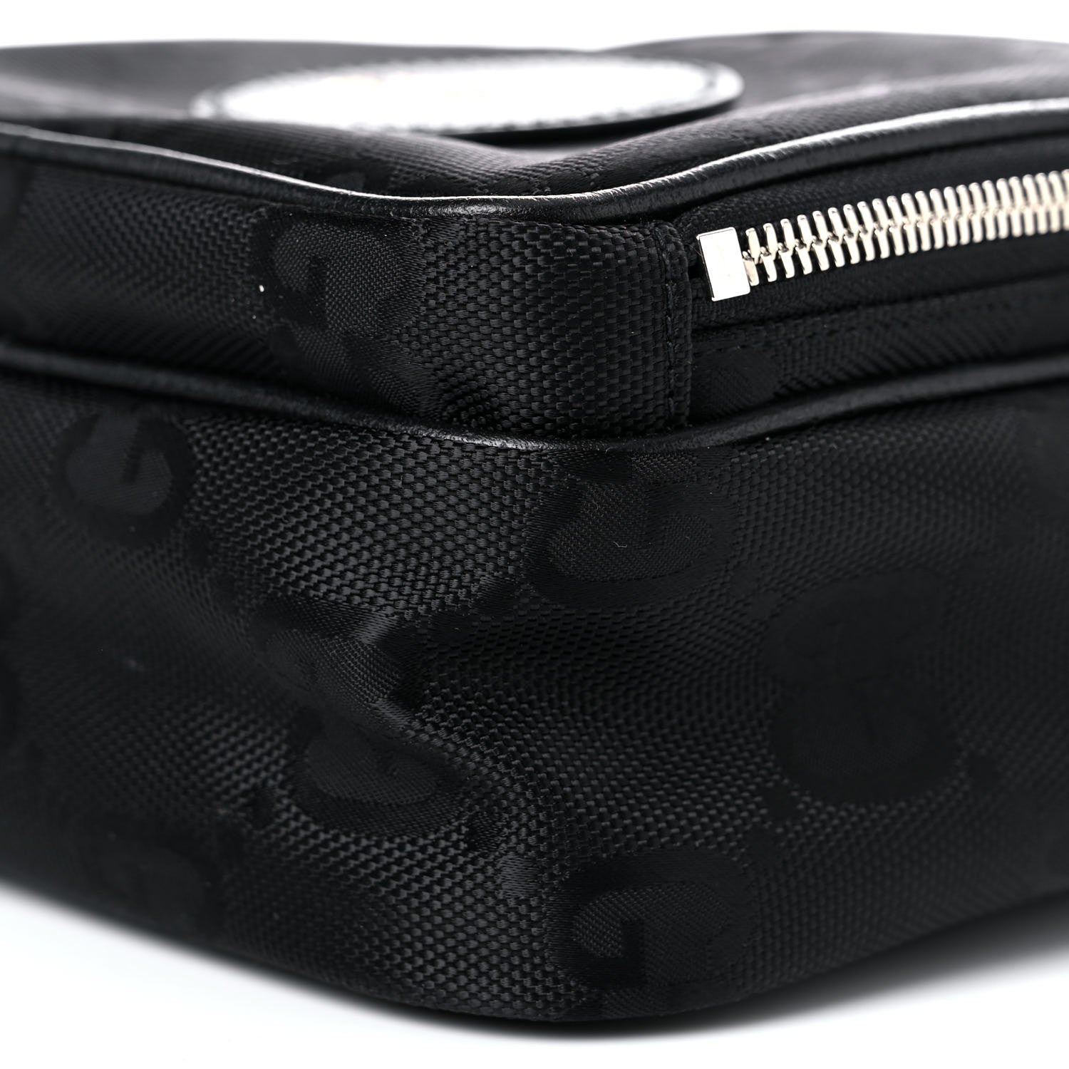 Gucci Econyl Nylon Monogram Off The Grid Shoulder Bag Crop Black 5 of 9