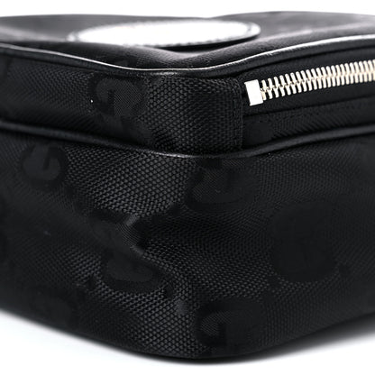 Gucci Econyl Nylon Monogram Off The Grid Shoulder Bag Crop Black 5 of 9