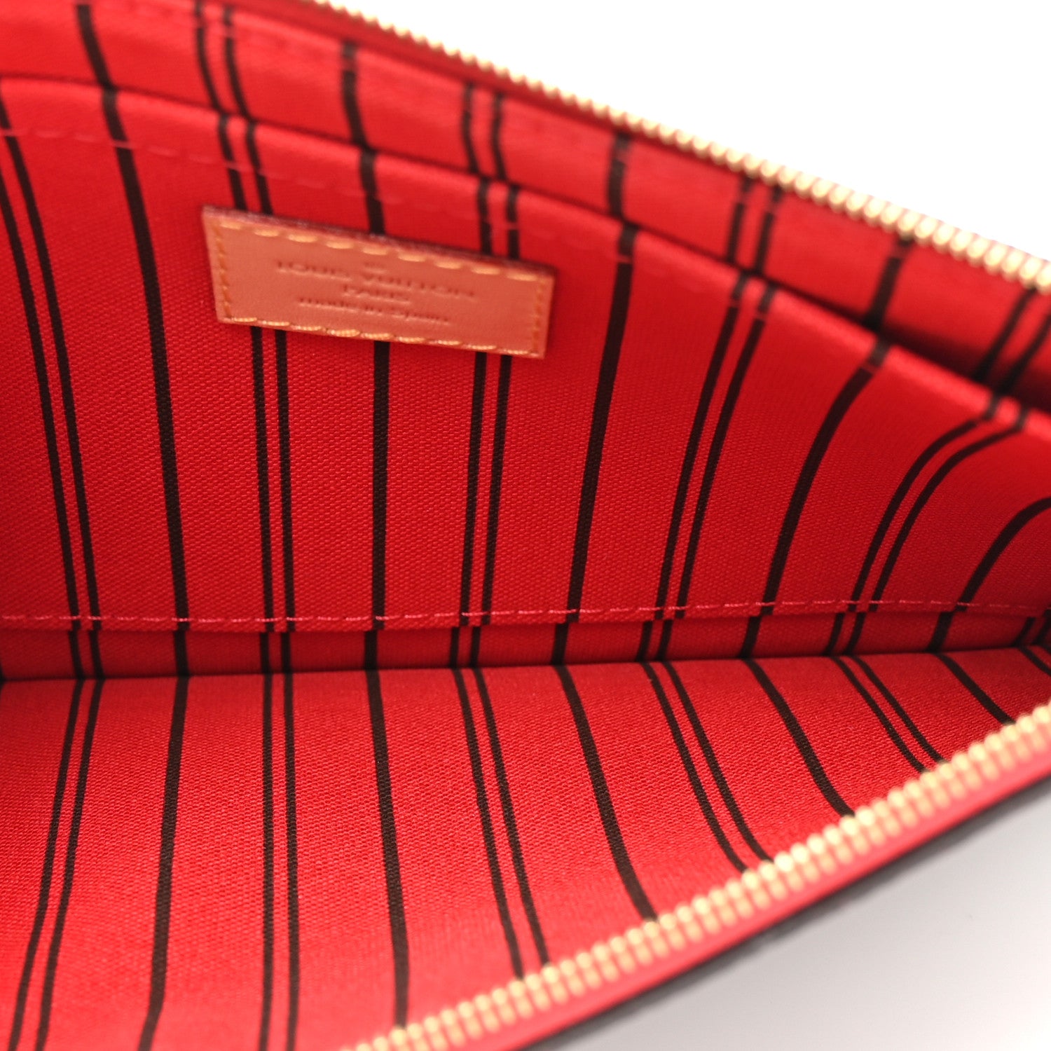 Louis Vuitton Monogram Neverfull MM GM Pochette Cherry 5 of 8