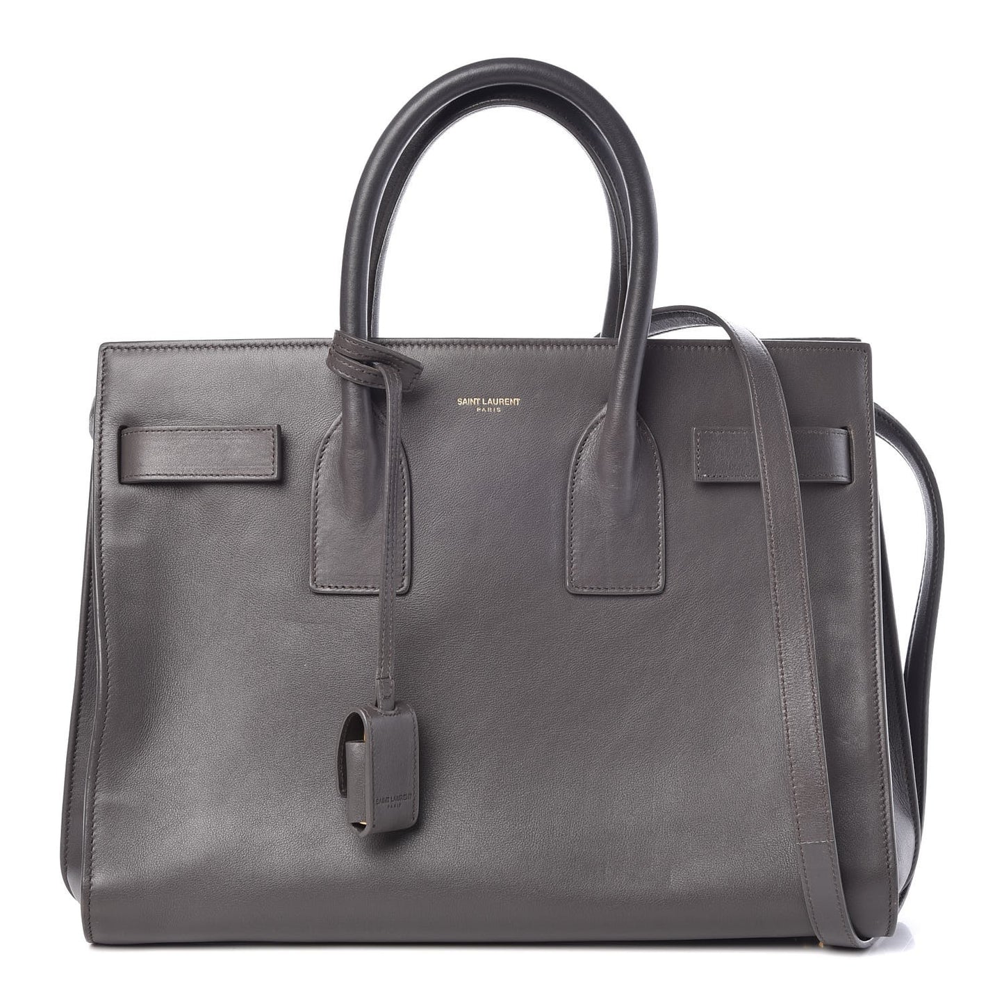 Calfskin Small Sac De Jour Fog