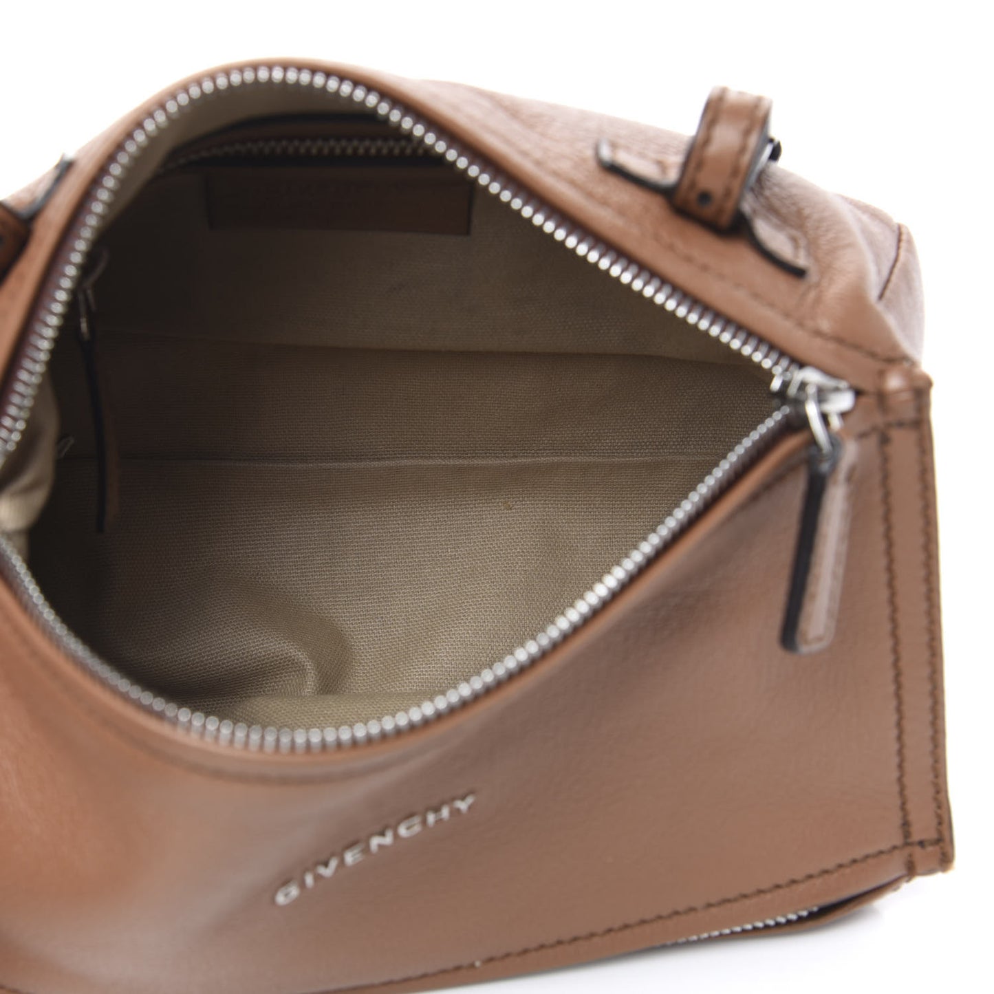 Sugar Goatskin Mini Pandora Tan