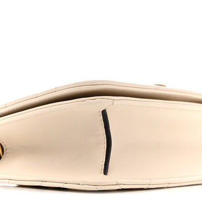 Gucci Calfskin Matelasse GG Marmont Mini Bag White 8 of 9