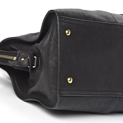 Saint Laurent Sheepskin Medium Cabas ChYc Black 11 of 16