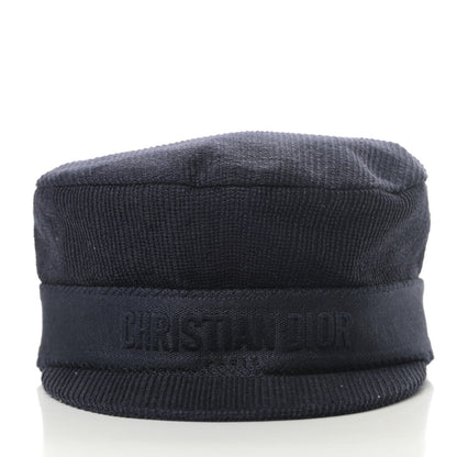 Christian Dior Cotton Baseball Cap 57 Navy 5 of 7