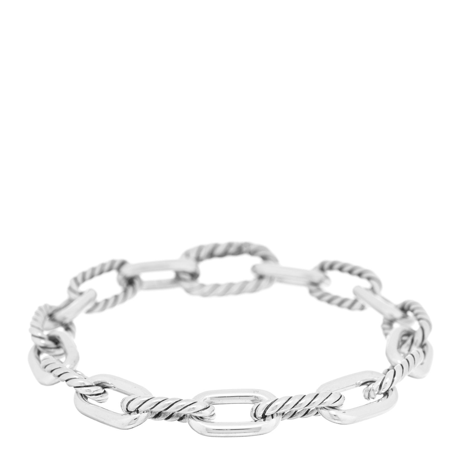 David Yurman Sterling Silver 8.5mm Madison Chain Bracelet 1 of 3
