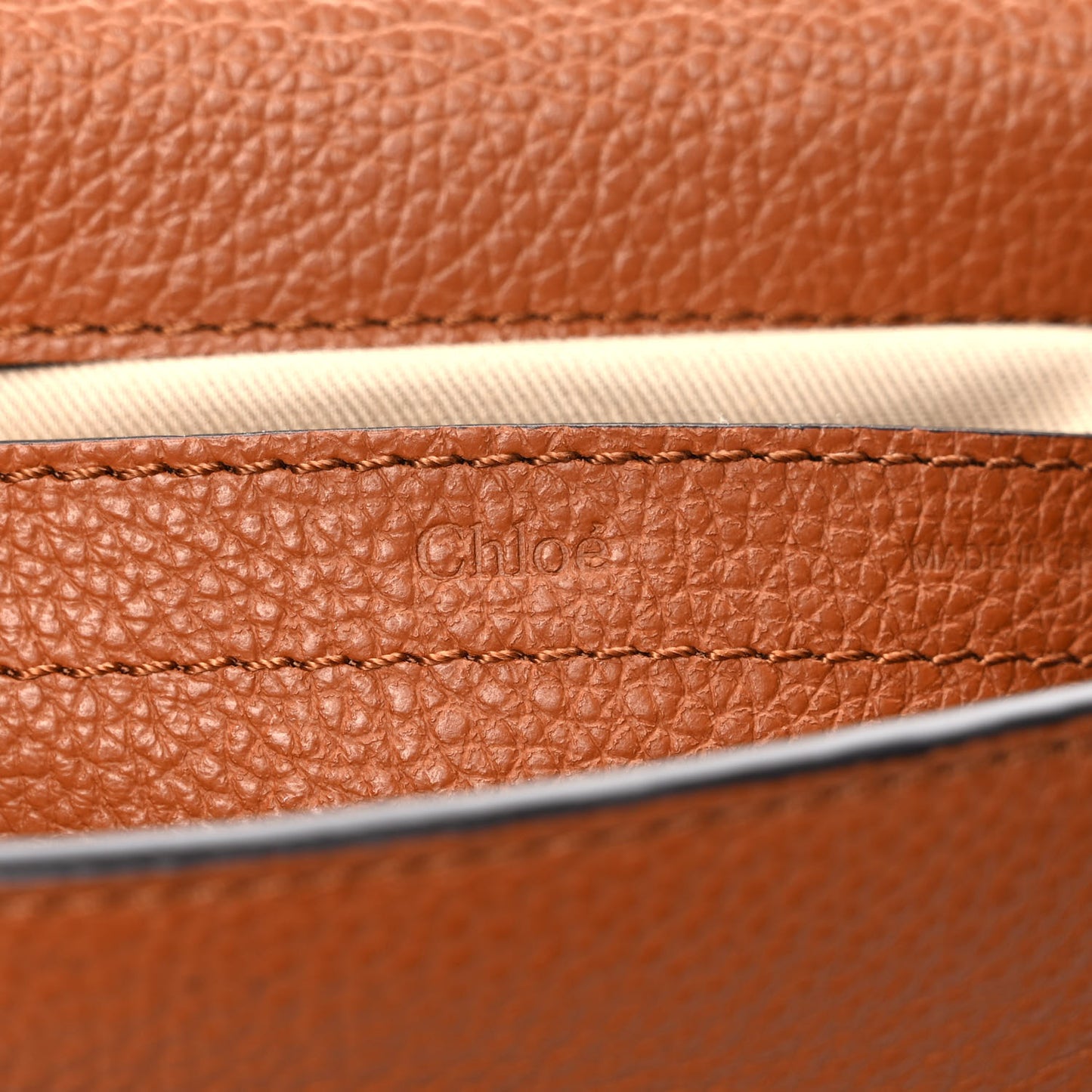 Calfskin Mini Marcie Round Crossbody Bag Tan