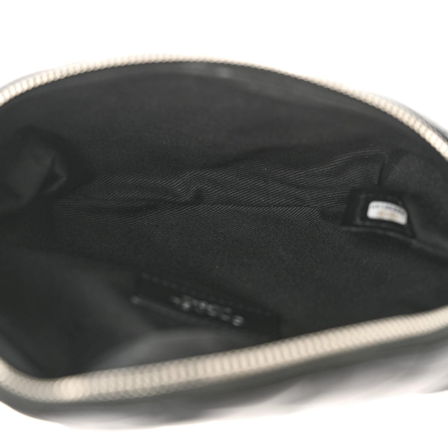 Chanel Calfskin Quilted Waist Belt Bag Black 5 of 12
