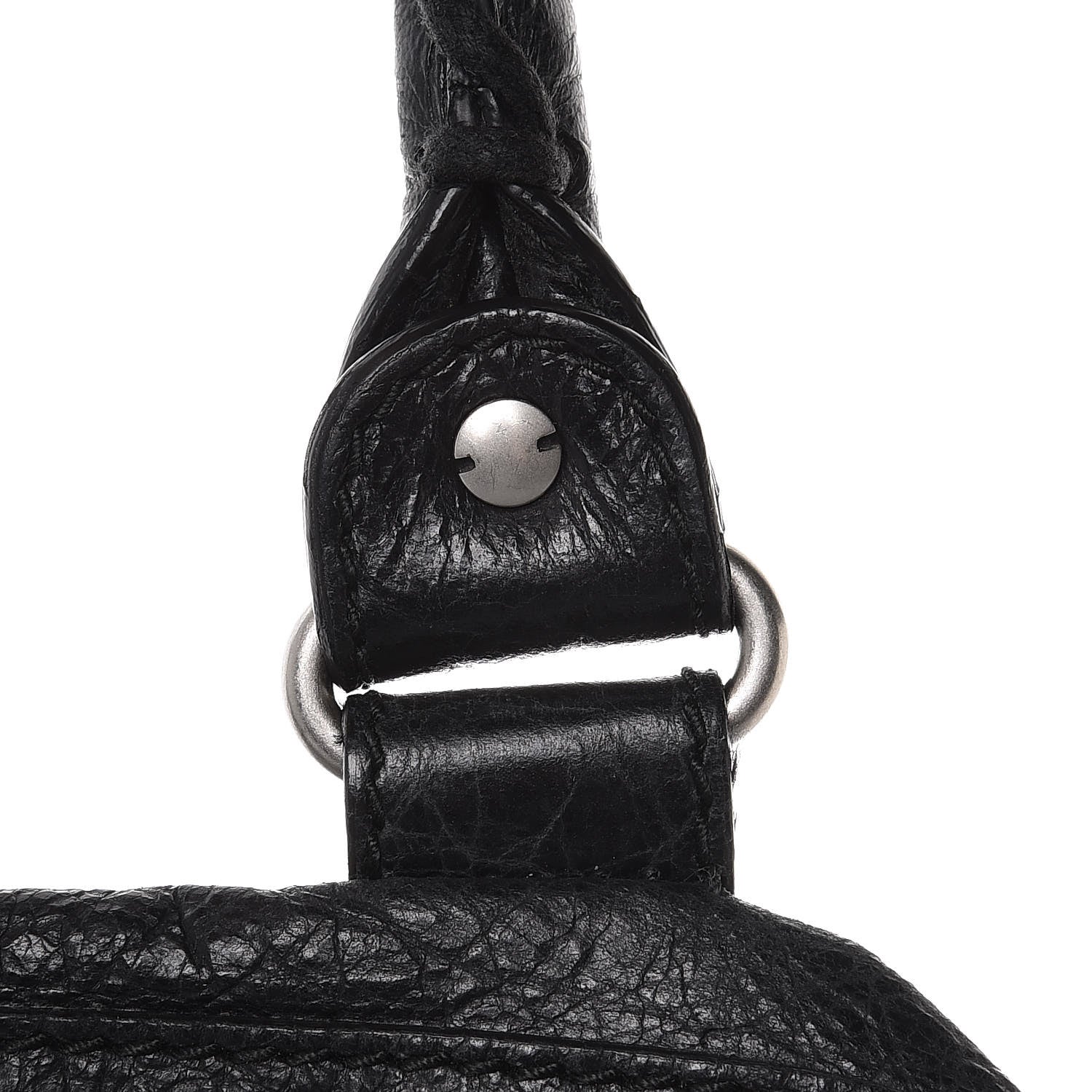 Balenciaga Agneau Classic Hardware Large Square Tote Black 11 of 15