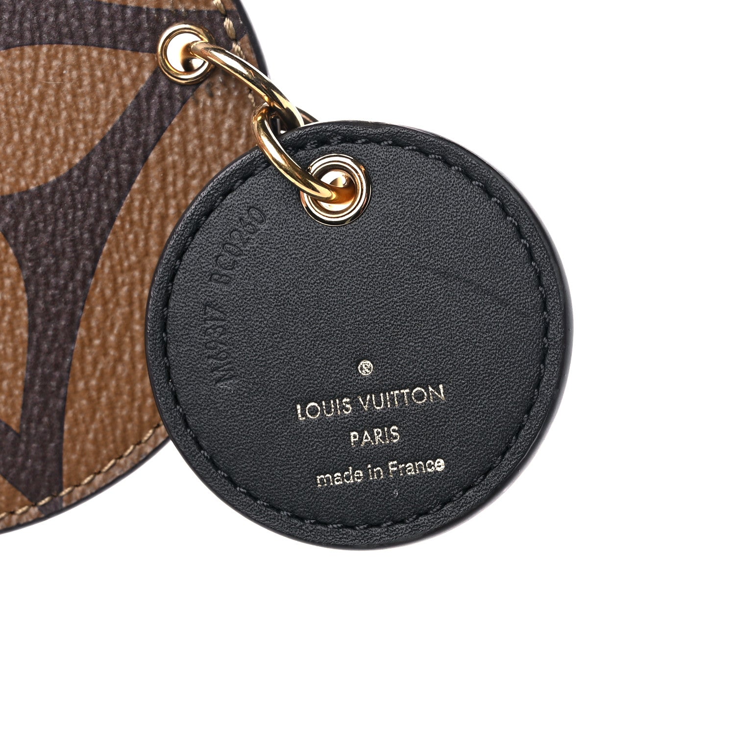 Louis Vuitton Monogram Reverse Key Holder Bag Charm 3 of 3
