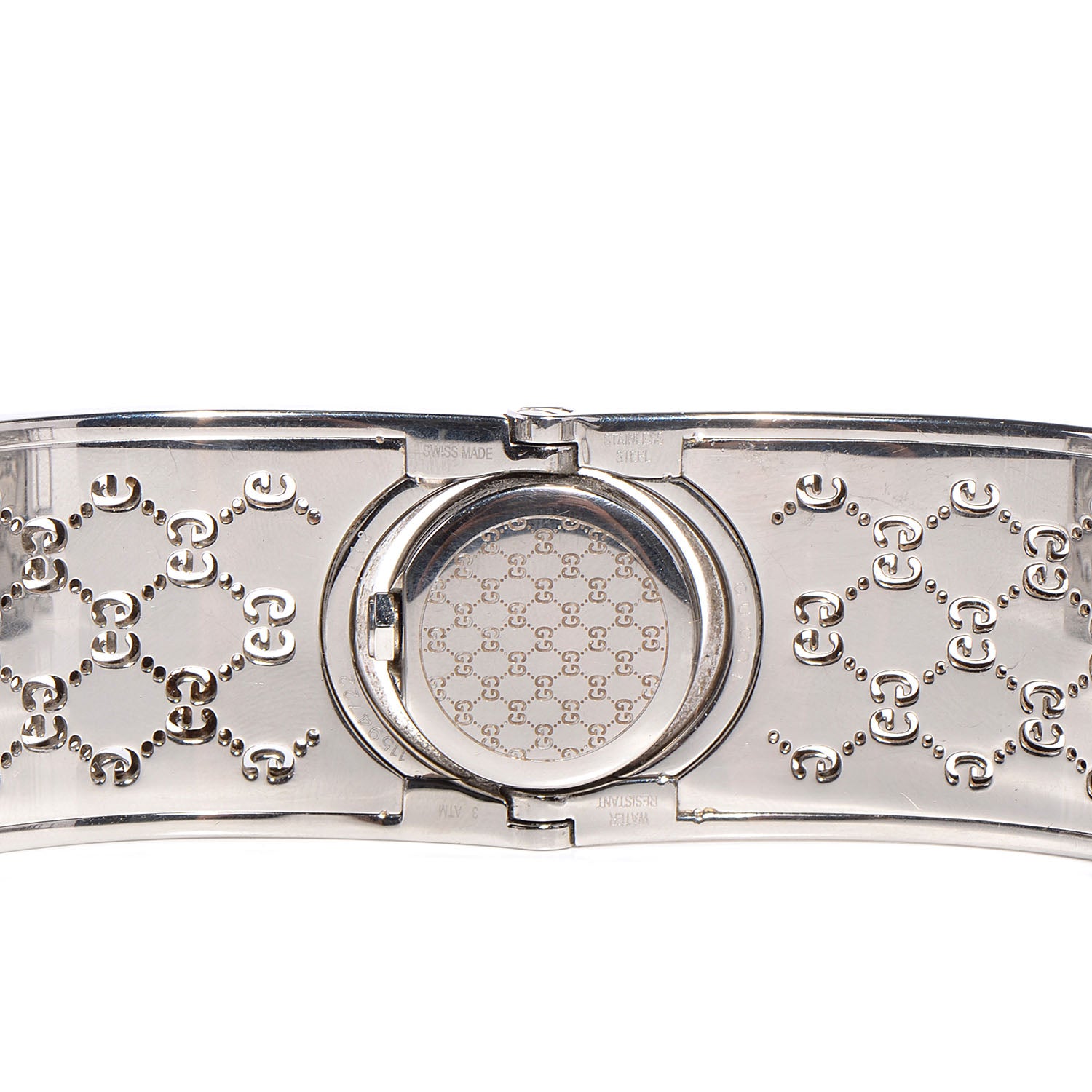 Gucci Stainless Steel Mother of Pearl 23mm Twirl Quartz Watch 5 of 10