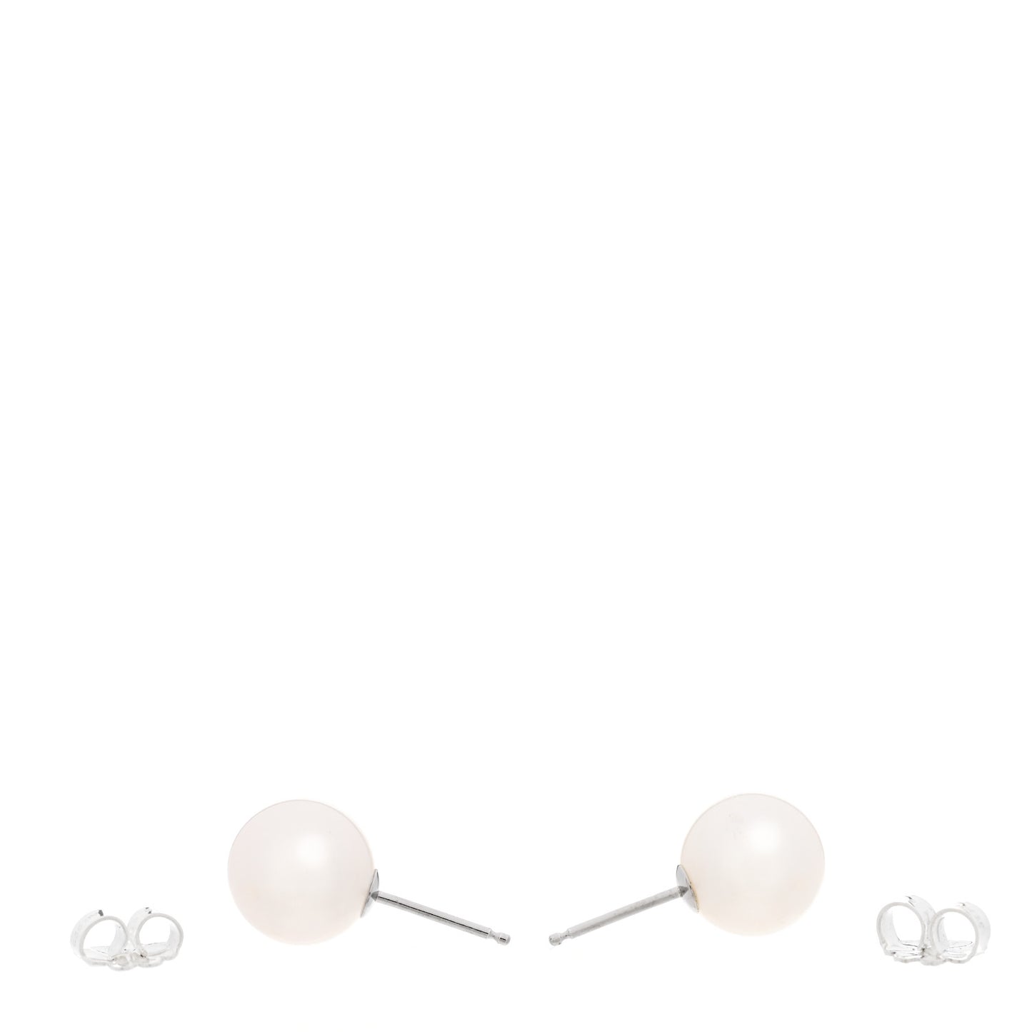 Sterling Silver Freshwater Pearl 8-9mm Ziegfeld Earrings