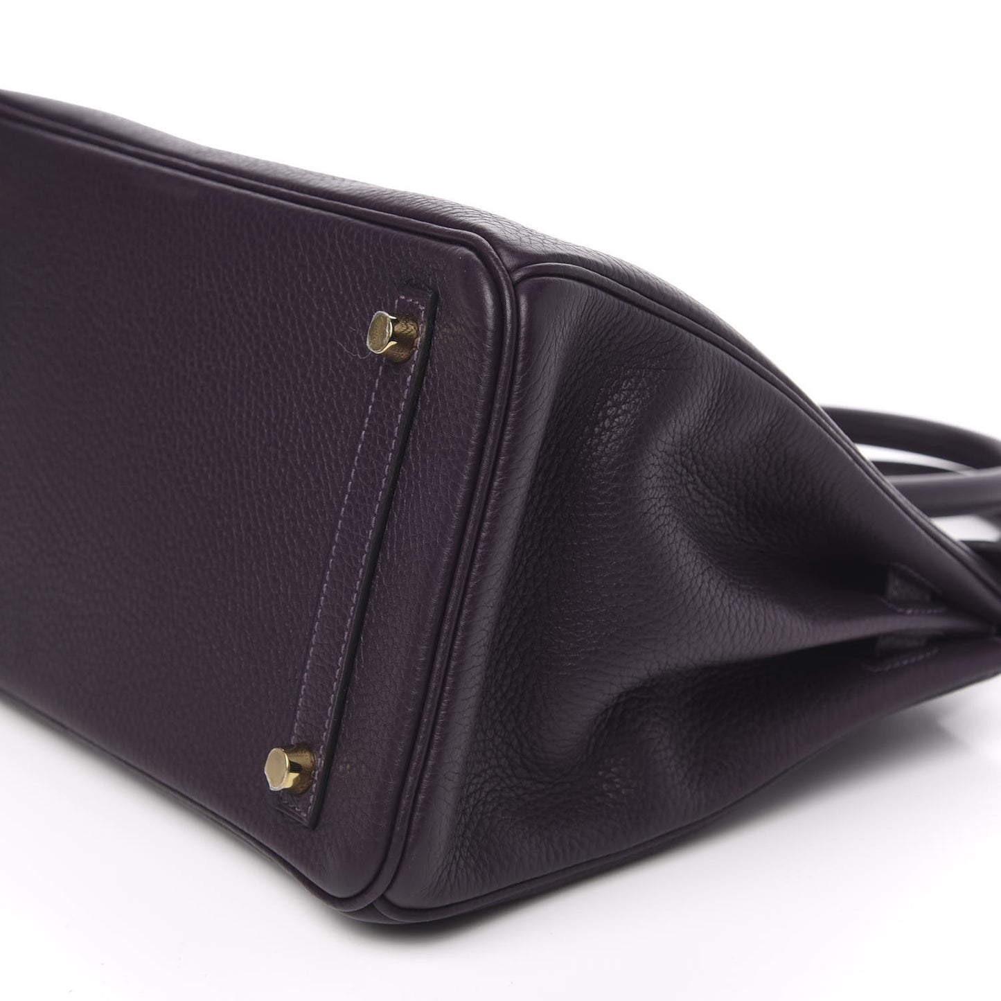 Taurillon Clemence Birkin 30 Raisin