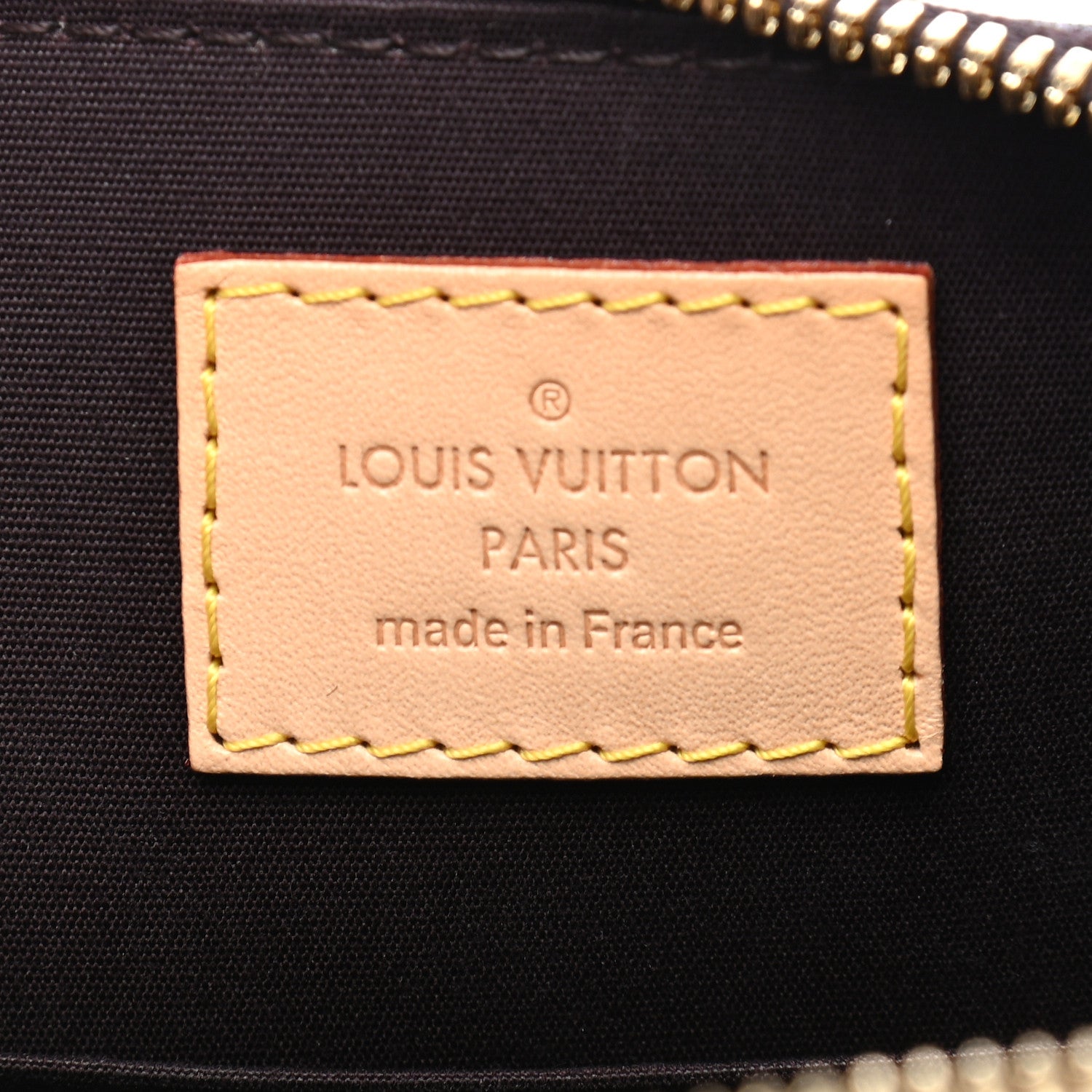 Louis Vuitton Vernis Alma BB Amarante 6 of 9