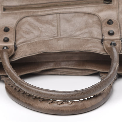 Balenciaga Agneau Classic Hardware Part Time Gris Poivre 14 of 17