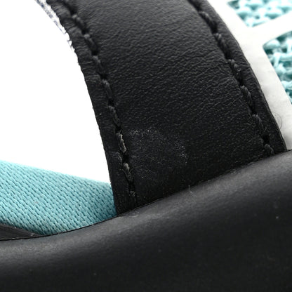 Louis Vuitton Calfskin Archlight Slingback Pumps 37.5 Black Blue 10 of 10