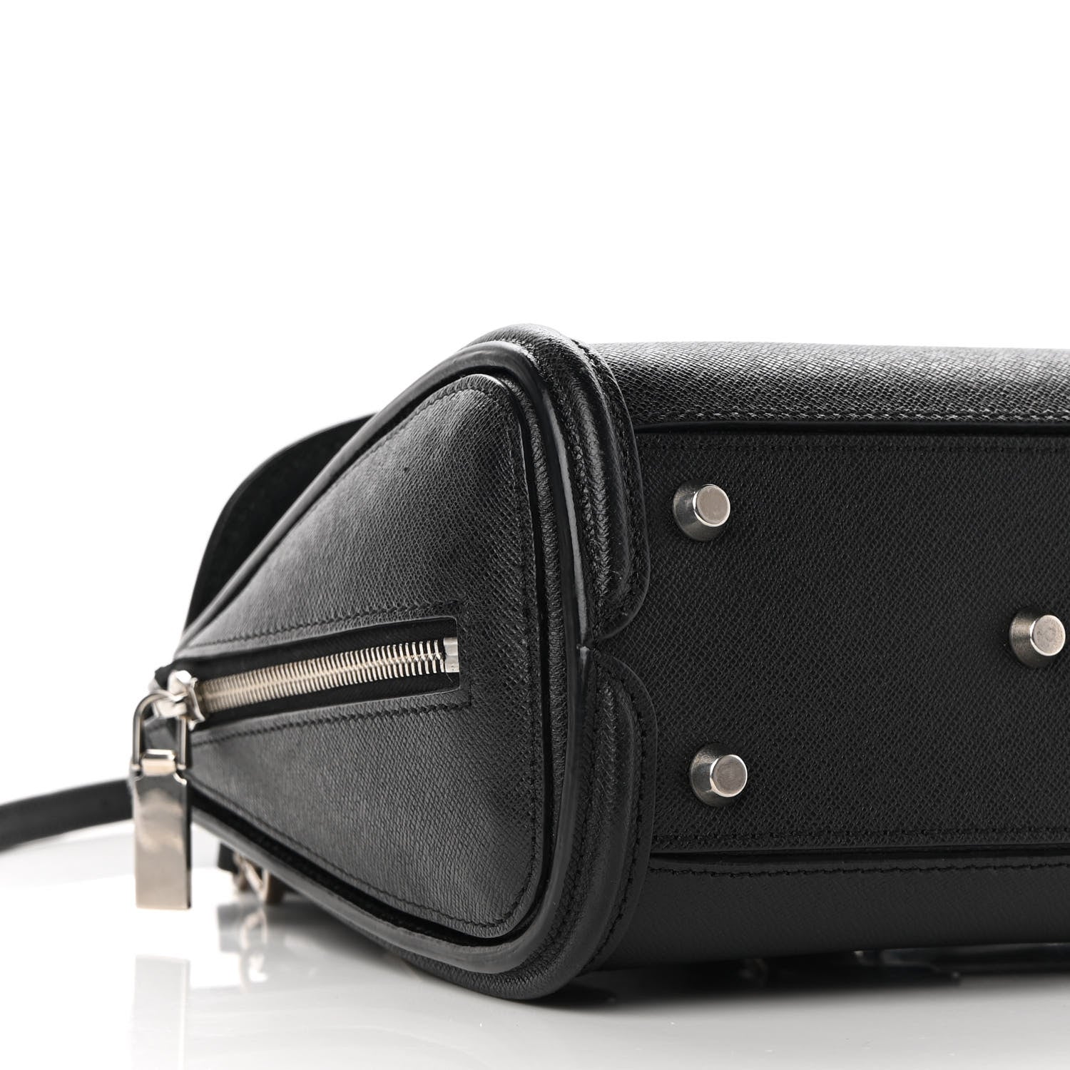 Alexander McQueen Grained Calfskin Small Heroine Black 8 of 9