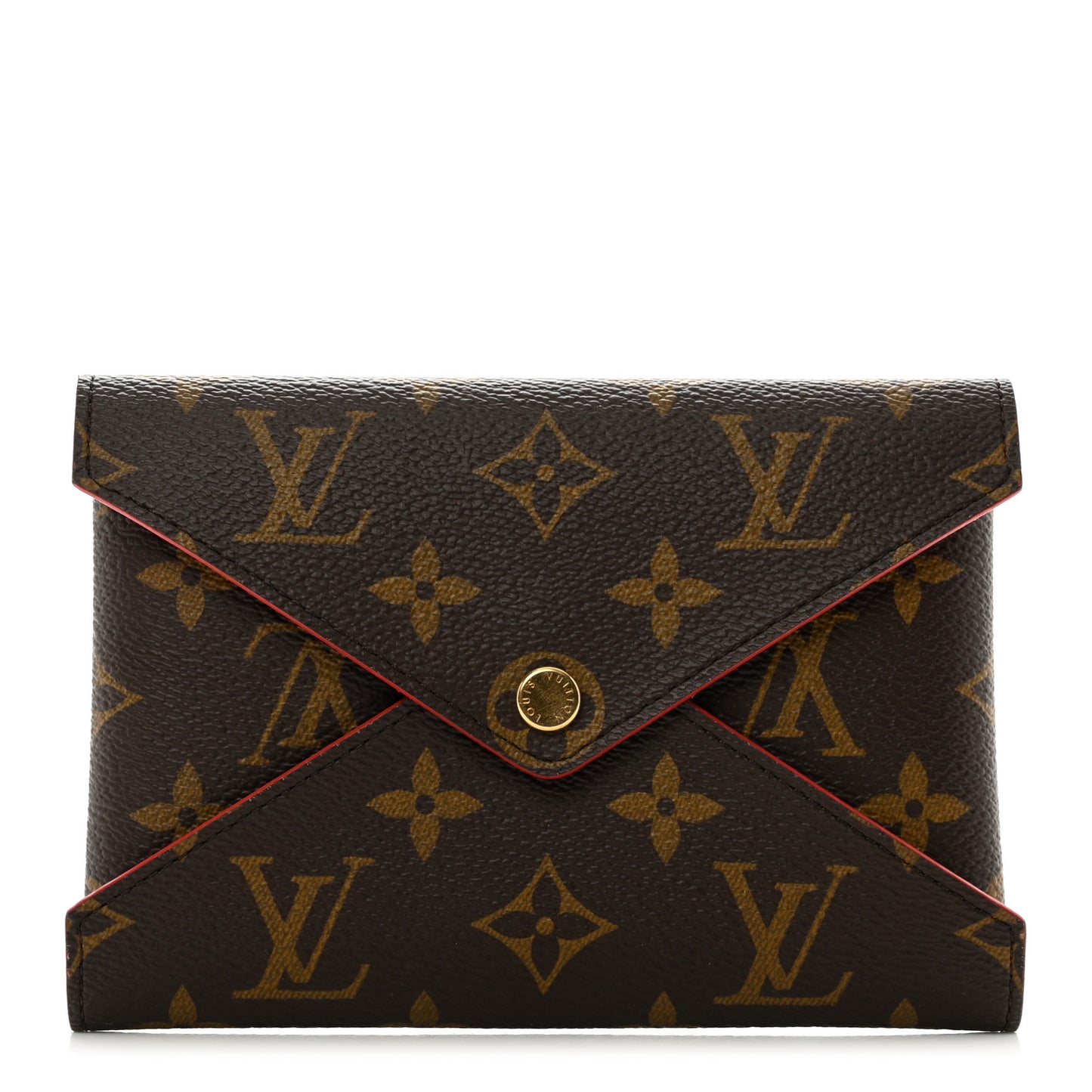 Monogram Medium Kirigami Pochette Insert Coquelicot