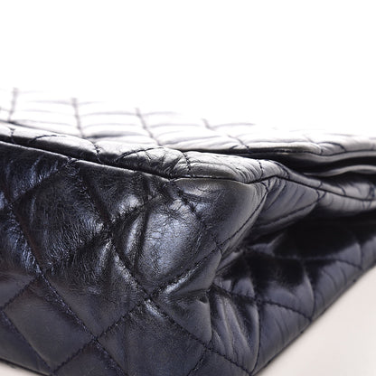 Chanel Metallic Aged Calfskin 2.55 Reissue Flap 227 Blue 9 of 14