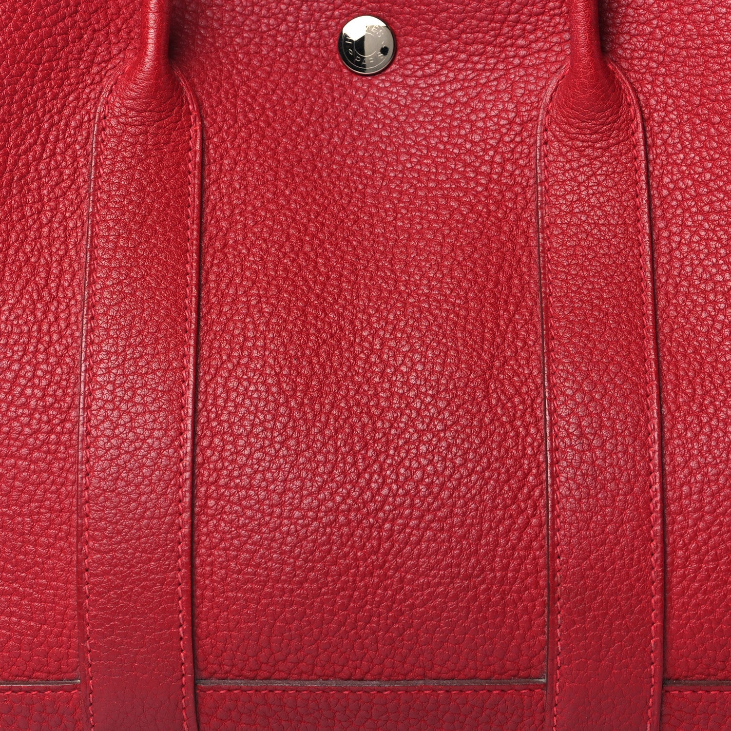 Hermes Buffle Sindhu Garden Party 30 TPM Rouge Vif 8 of 12