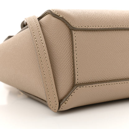Celine Grained Calfskin Pico Belt Bag Light Taupe 9 of 10