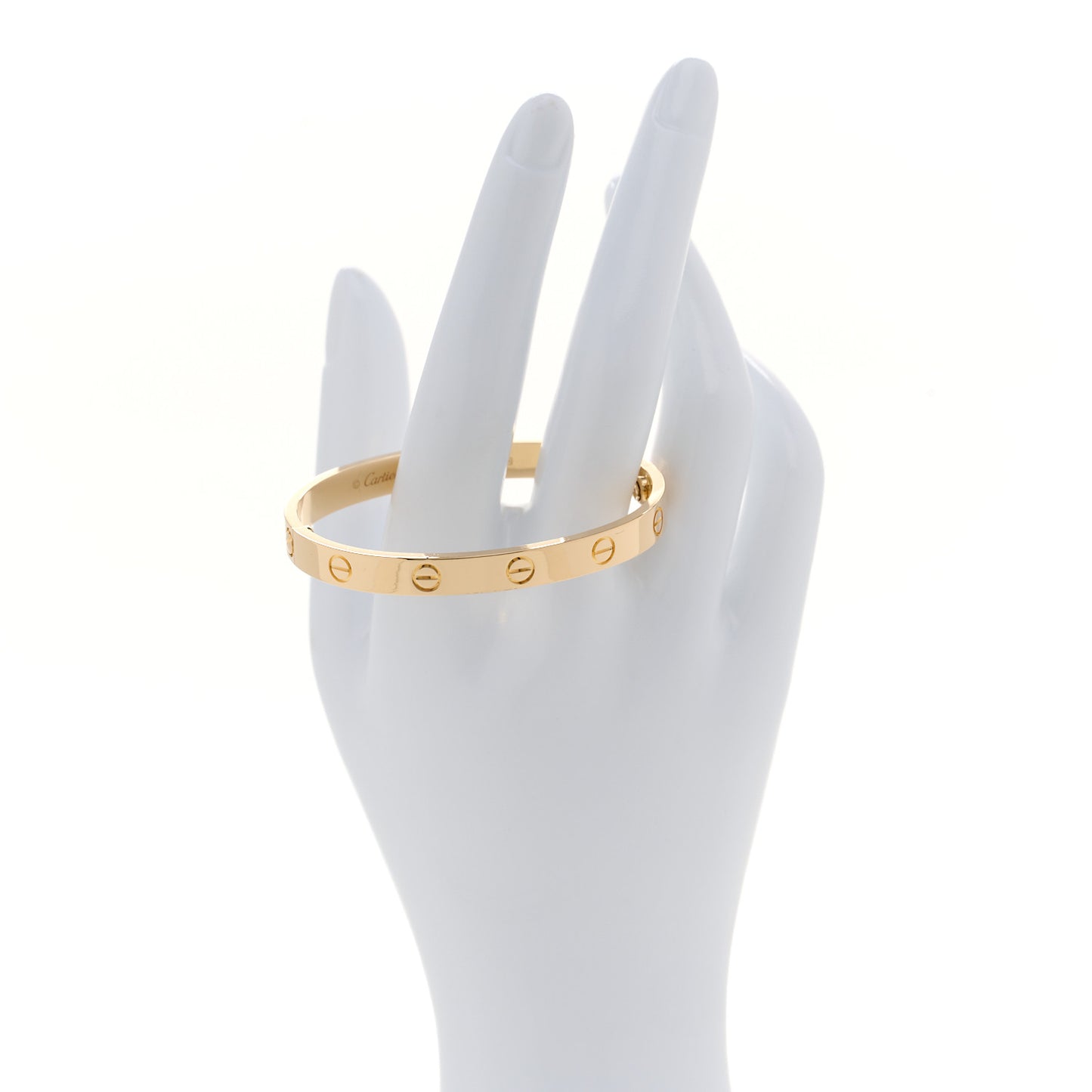 18K Yellow Gold Love Bracelet 16