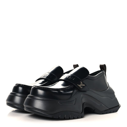 Louis Vuitton Calfskin Archlight 2.0 Platform Loafers 39 Black 4 of 8