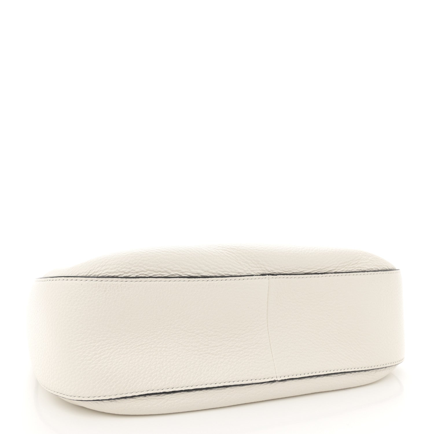 Prada Vitello Phenix Zippered Messenger Hobo White 4 of 10