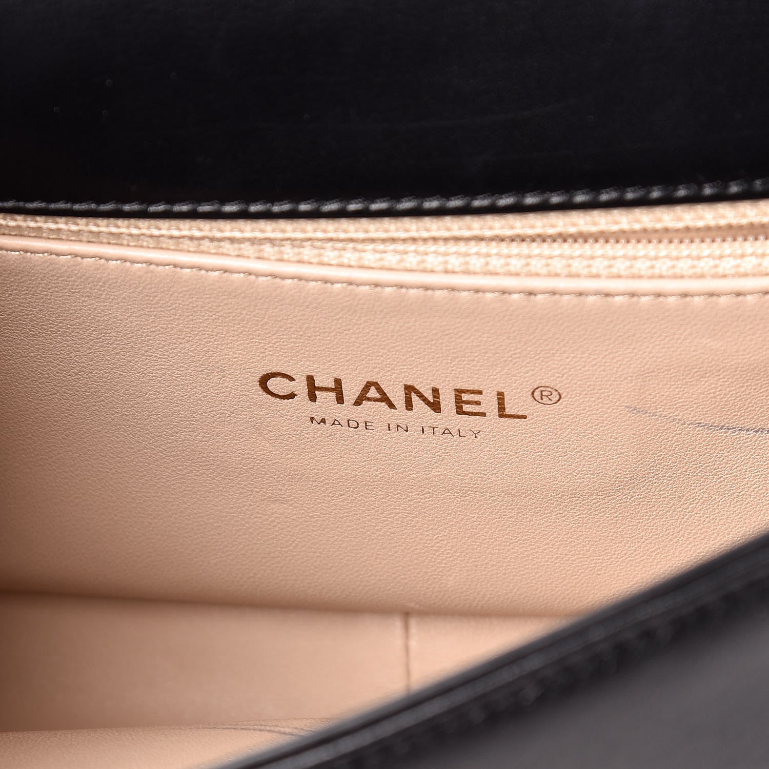 Chanel Lambskin Small Carry Chic Flap Black 9 of 13