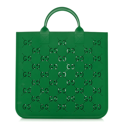 Gucci Rubber Kids GG Tote New Shamarock 1 of 9