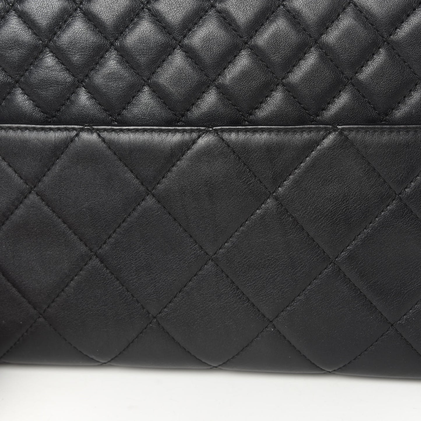 Calfskin Quilted In The Business Flap Bag Black