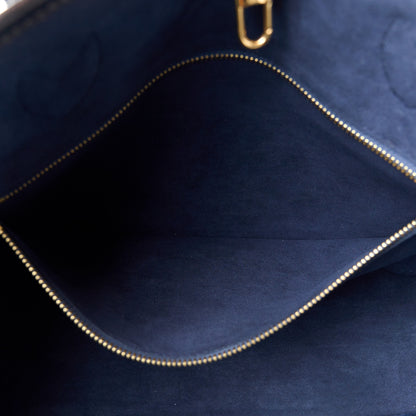 Louis Vuitton Empreinte Monogram Giant Neverfull MM Black 6 of 10