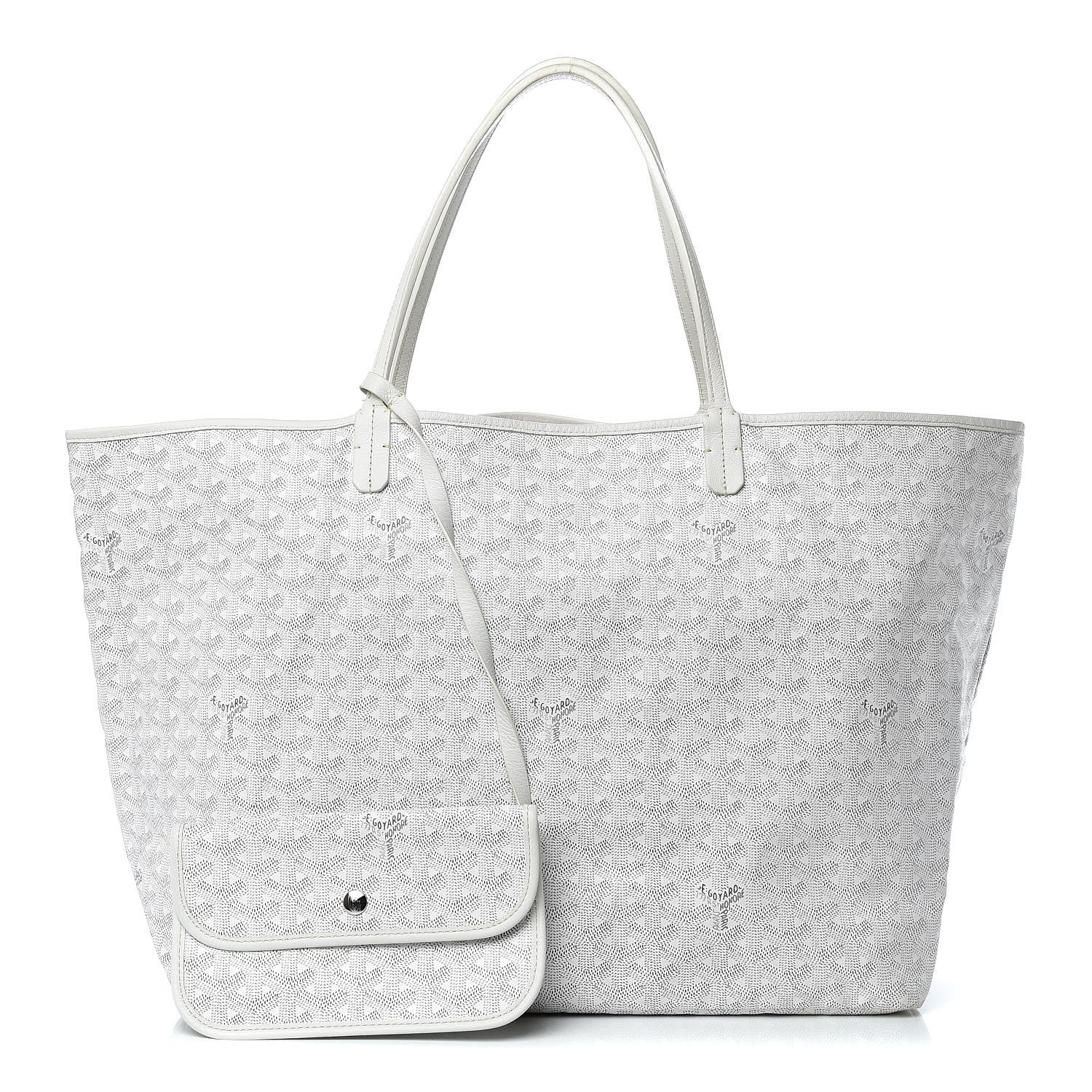 Goyard Goyardine Saint Louis GM White 1 of 10