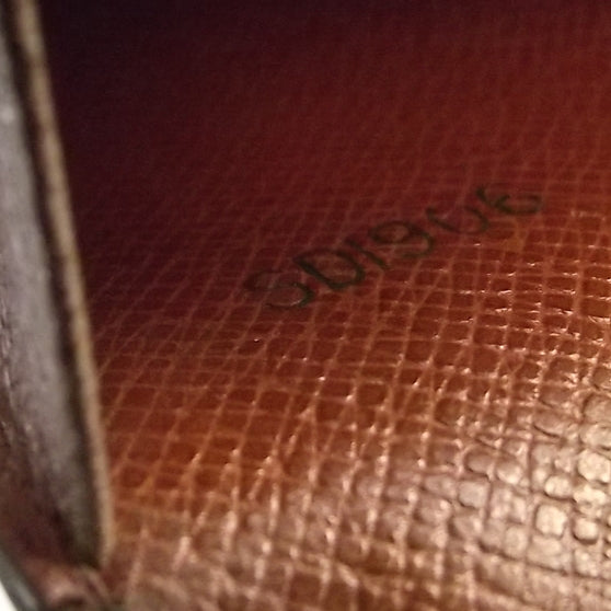 Monogram Business Card Holder