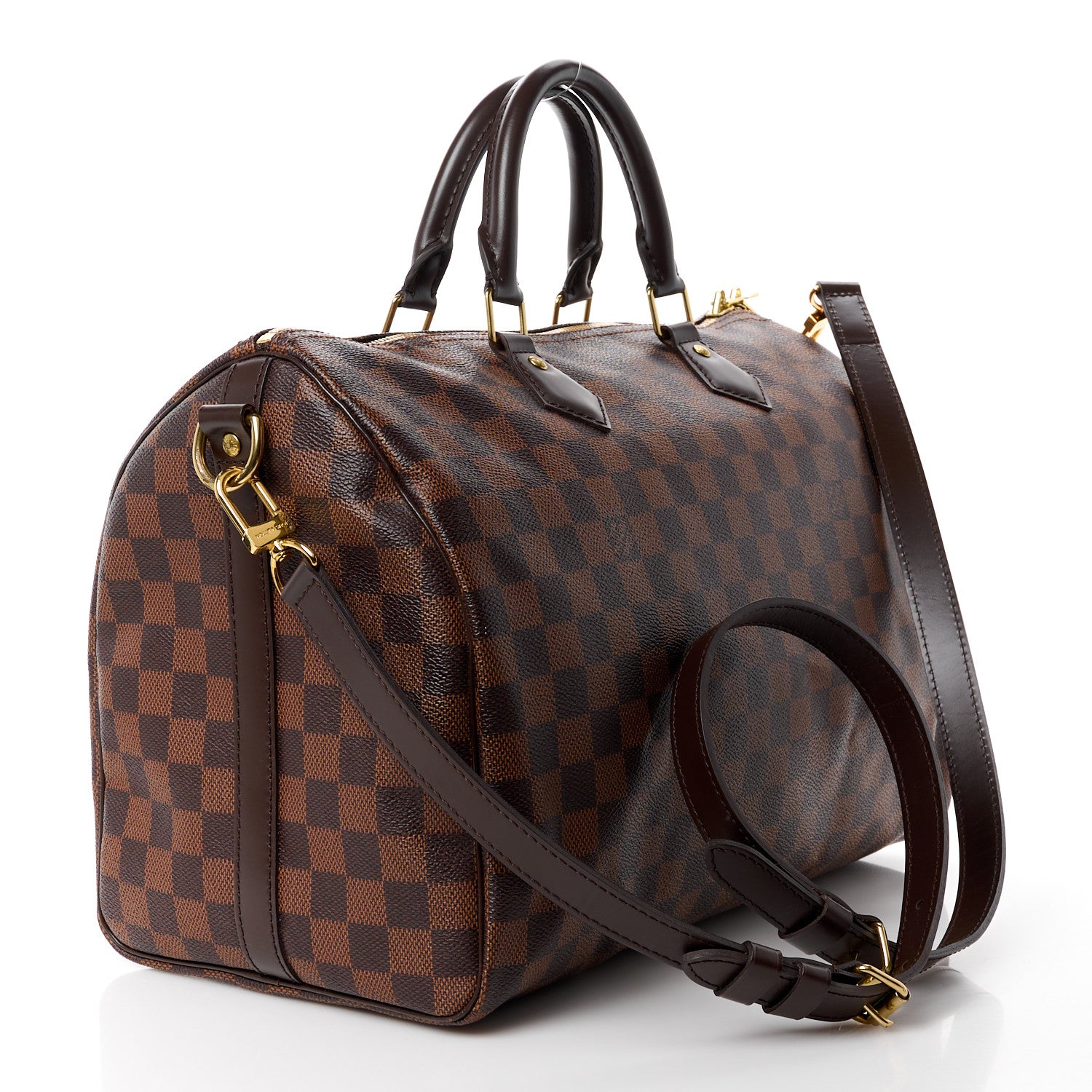 Louis Vuitton Damier Ebene Speedy Bandouliere 35 3 of 15