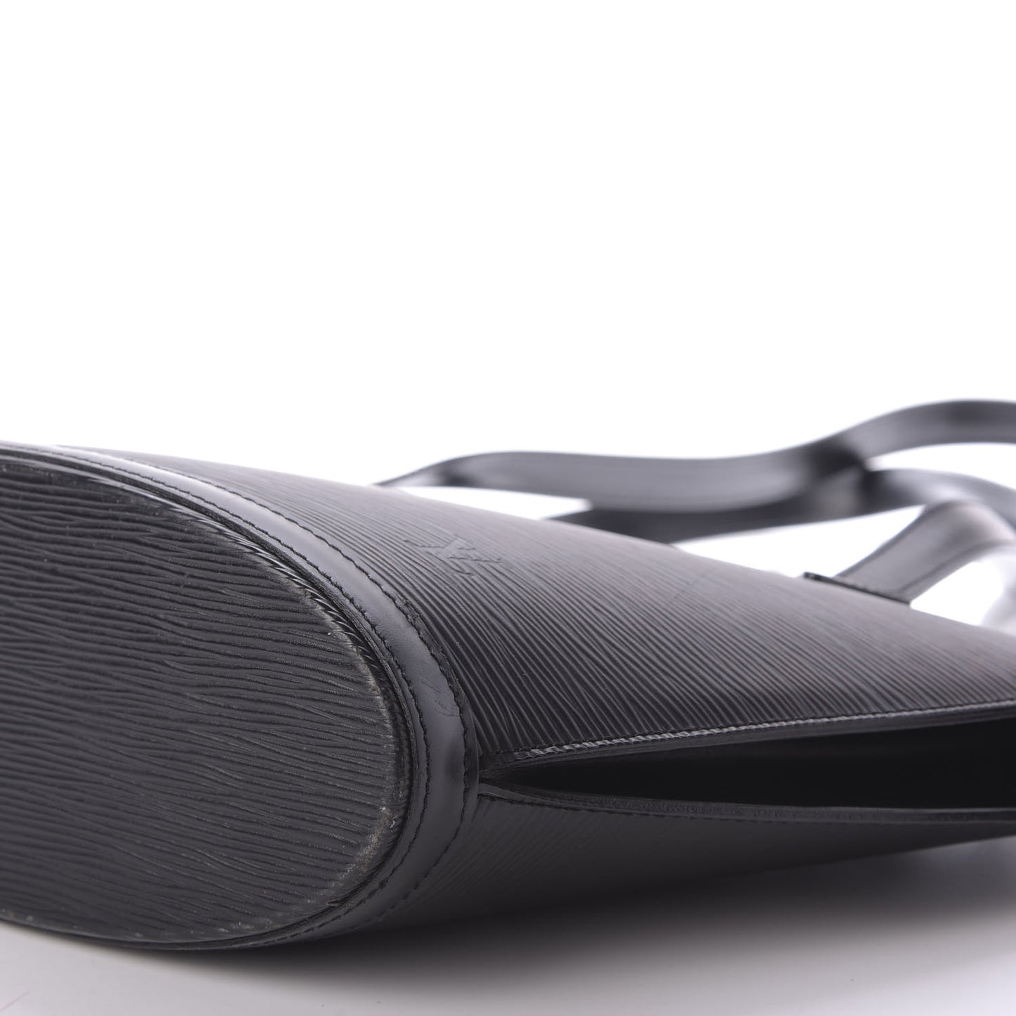 Epi Saint Jacques PM Long Straps Black