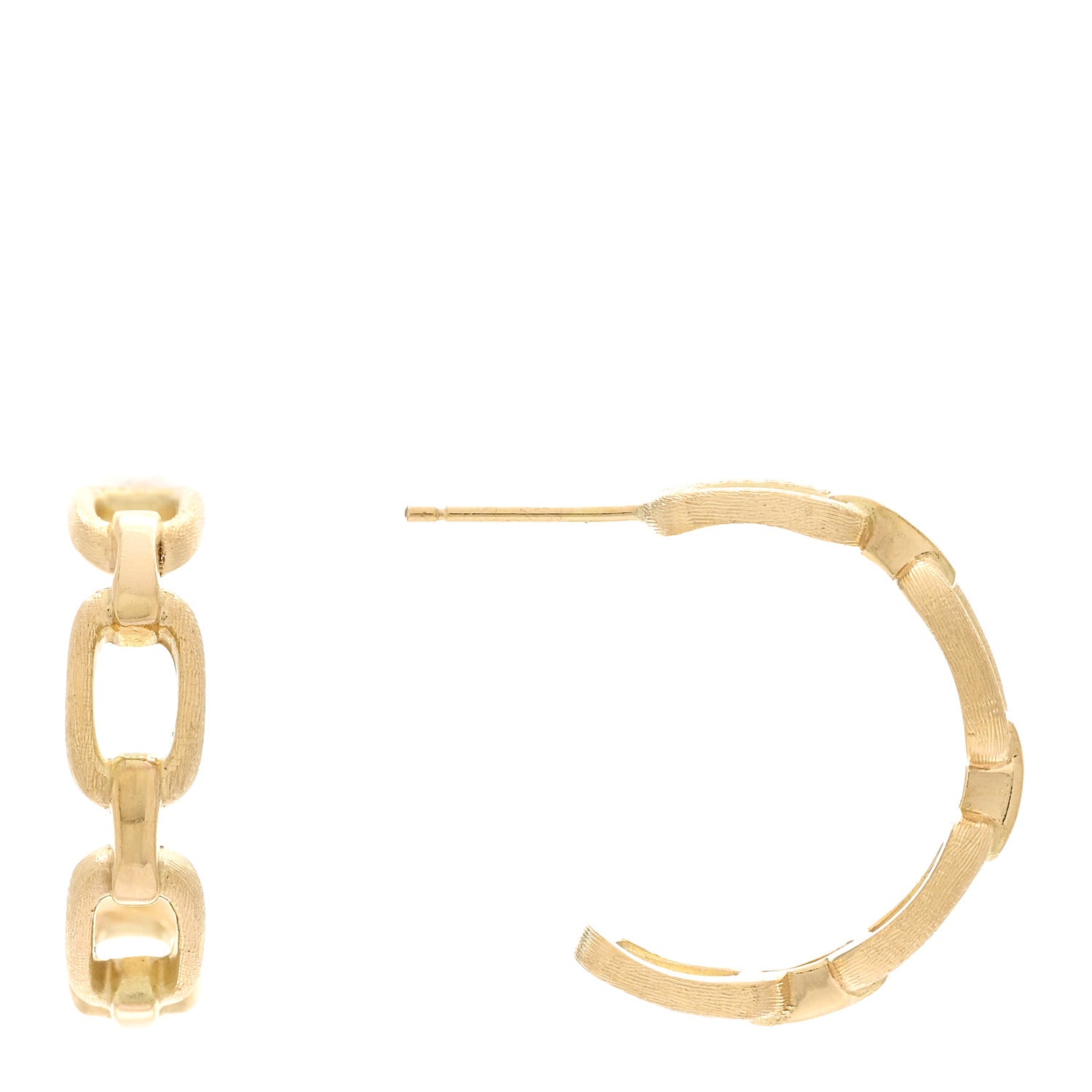 Marco Bicego 18K Yellow Gold Murano Hoop Earrings 1 of 4