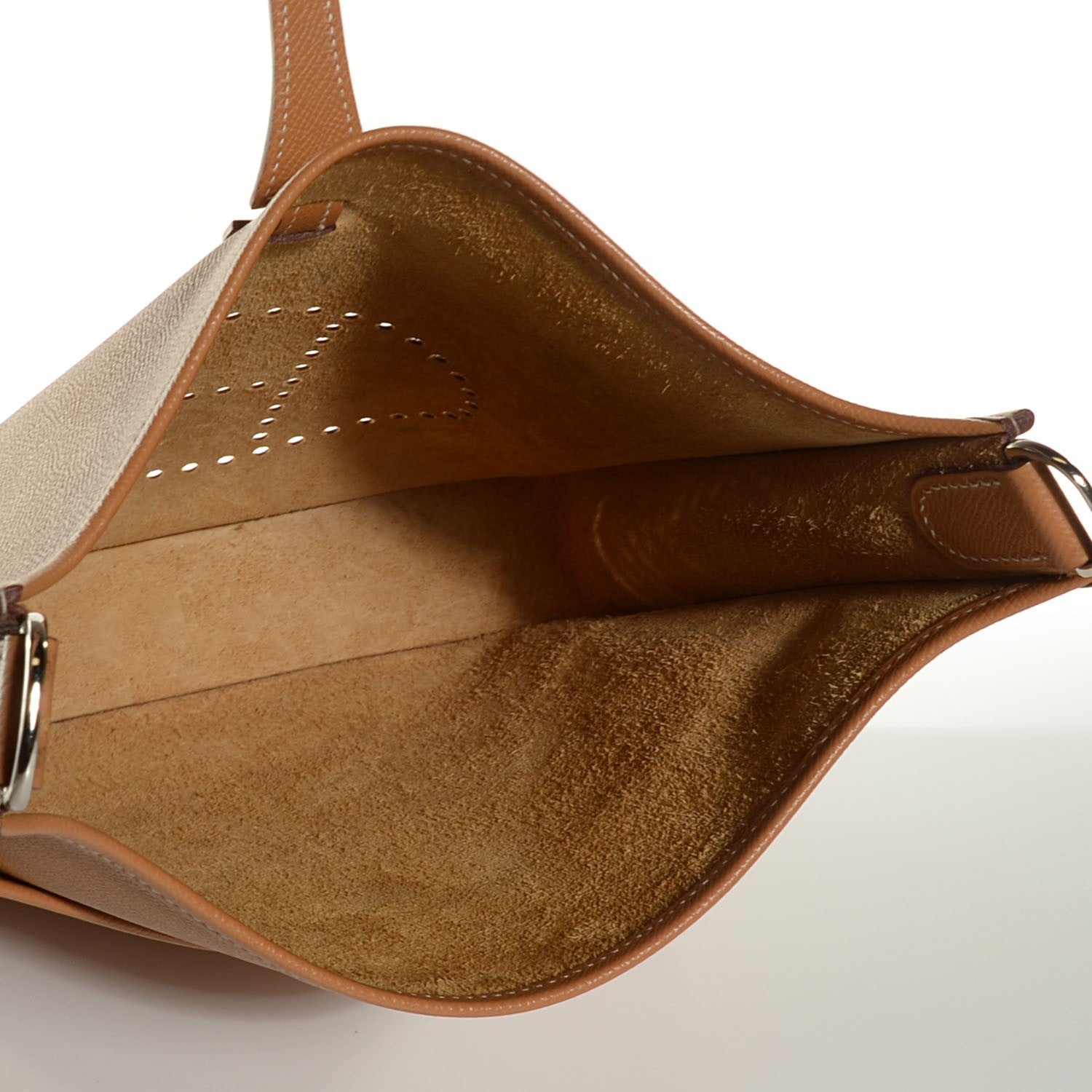 Hermes Epsom Evelyne II PM Tabac Camel 9 of 32