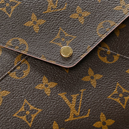 Louis Vuitton Monogram Large Kirigami Pochette Insert Rose Ballerine 8 of 8