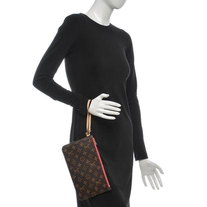 Louis Vuitton Monogram Neverfull MM GM Pochette Pivoine 4 of 6