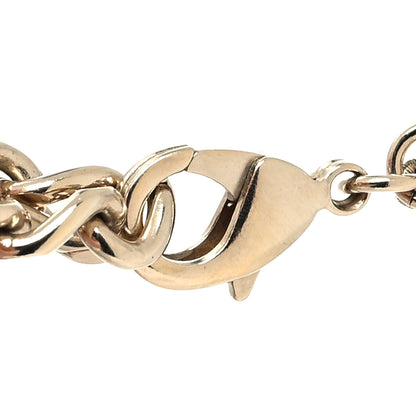 Chanel Lambskin Pearl Quilted Flap Necklace Gold Black Pearly White 4 of 5