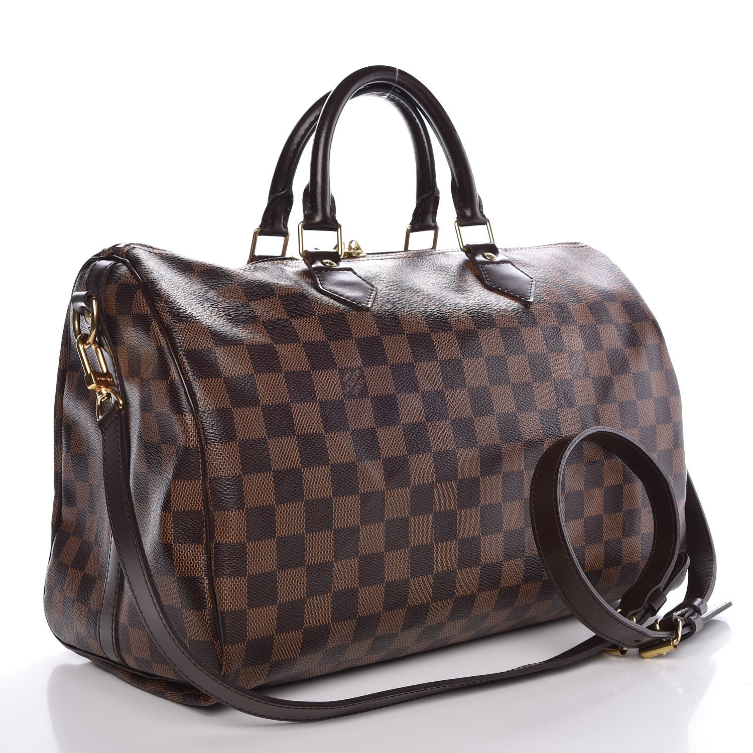 Louis Vuitton Damier Ebene Speedy Bandouliere 35 4 of 12