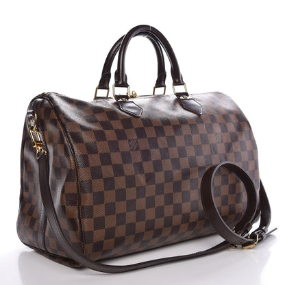 Louis Vuitton Damier Ebene Speedy Bandouliere 35 4 of 12