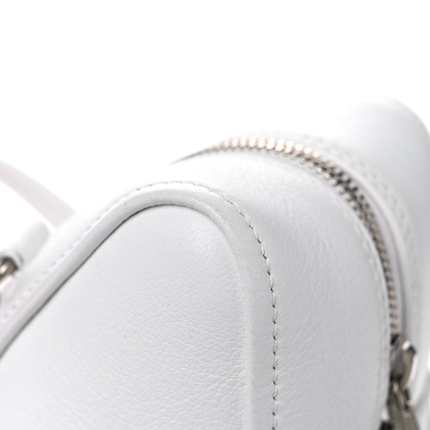 Balenciaga Calfskin S Triangle Duffle White 12 of 15