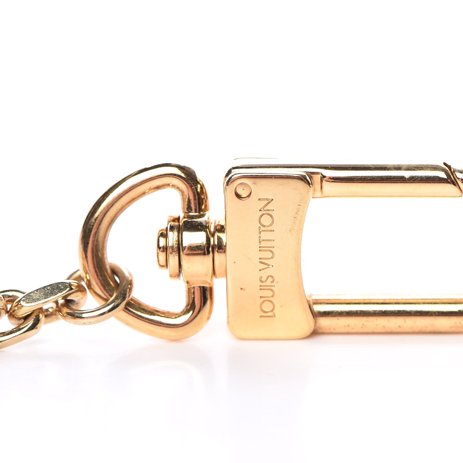 Louis Vuitton Malletage Flowers Bag Charm Key Holder 4 of 5